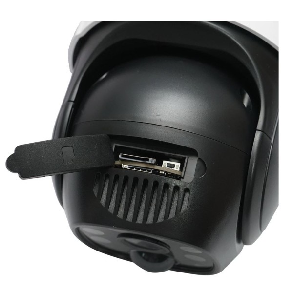 Camera supraveghere 3MP, WIFI 4G rotativa cu panou solar 7.5W, PTZ, 1080P, senzor miscare, night vision, aplicatie V380 Pro