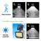 Lampă solară divizată COB Iluminat exterior de perete de grădină ,LED 216 Senzor de mișcare cu panou solar LED Lampă solară divizată COB Iluminat exterior de perete de grădină ,LED 216 Senzor de mișcare cu panou solar LED