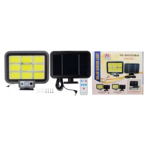Lampă solară divizată COB Iluminat exterior de perete de grădină ,LED 216 Senzor de mișcare cu panou solar LED Lampă solară divizată COB Iluminat exterior de perete de grădină ,LED 216 Senzor de mișcare cu panou solar LED