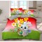 Lenjerie De Pat 4 piese, De Paste, Din Bumbac Finet, Pat 2 Persoane Bunny 230x250cm, EF-36 Lenjerie De Pat 4 piese, De Paste, Din Bumbac Finet, Pat 2 Persoane Bunny 230x250cm, EF-36