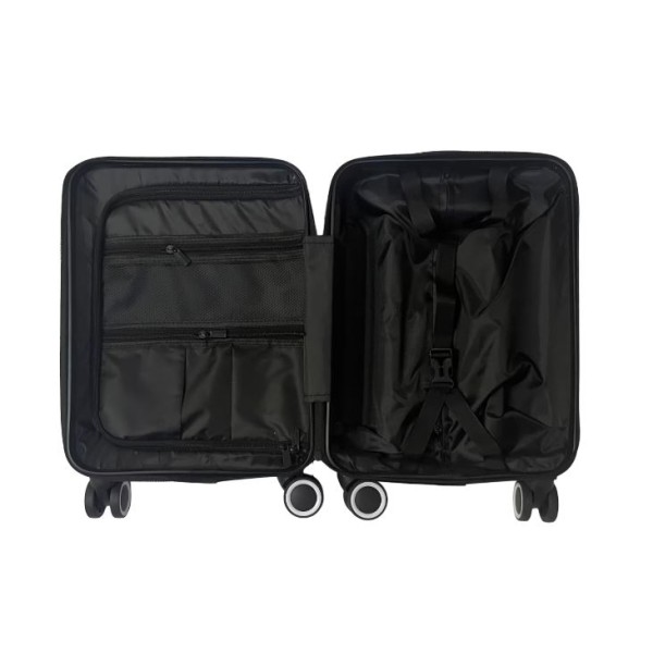 Set 2 bucati, Troler cabina copii si Rucsac copii 47/37 cm, model Unicorn Curcubeu, TR-2