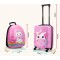 Set 2 bucati, Troler cabina copii si Rucsac copii 47/37 cm, model Smiley Unicorn, TR-3
