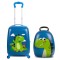 Set 2 bucati, Troler cabina copii si Rucsac copii 47/37 cm, model Dinozaur , TR-4