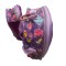 Set Ghiozdan, Geanta pentru Pranz si Penar, Mov, Model Sirena, DNZ3 Set Ghiozdan, Geanta pentru Pranz si Penar, Mov, Model Sirena, DNZ3