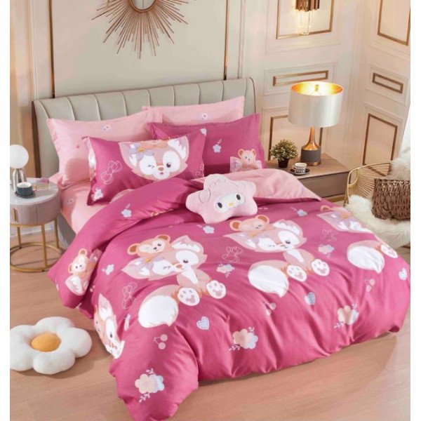 Set Lenjerie Eleganta Finet Din 4 Piese ,Pat 1 Persoana, Cearceaf de pat 155 x 230cm, JK-04 Set Lenjerie Eleganta Finet Din 4 Piese ,Pat 1 Persoana, Cearceaf de pat 155 x 230cm, JK-04