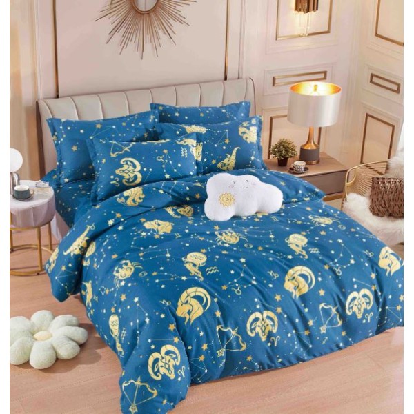 Set Lenjerie Eleganta Finet Din 4 Piese ,Pat 1 Persoana, Cearceaf de pat 155 x 230cm, JK-05 Set Lenjerie Eleganta Finet Din 4 Piese ,Pat 1 Persoana, Cearceaf de pat 155 x 230cm, JK-05