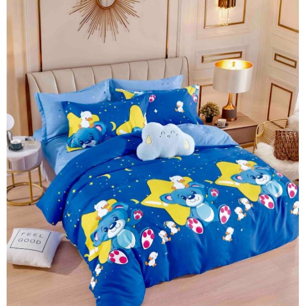 Set Lenjerie Eleganta Finet Din 4 Piese ,Pat 1 Persoana, Cearceaf de pat 155 x 230cm, JK-06 Set Lenjerie Eleganta Finet Din 4 Piese ,Pat 1 Persoana, Cearceaf de pat 155 x 230cm, JK-06