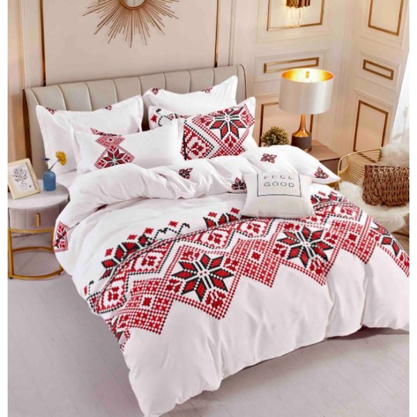 Set Lenjerie Eleganta Finet Din 4 Piese ,Pat 1 Persoana, Cearceaf de pat 155 x 230cm, JK-21 Set Lenjerie Eleganta Finet Din 4 Piese ,Pat 1 Persoana, Cearceaf de pat 155 x 230cm, JK-21