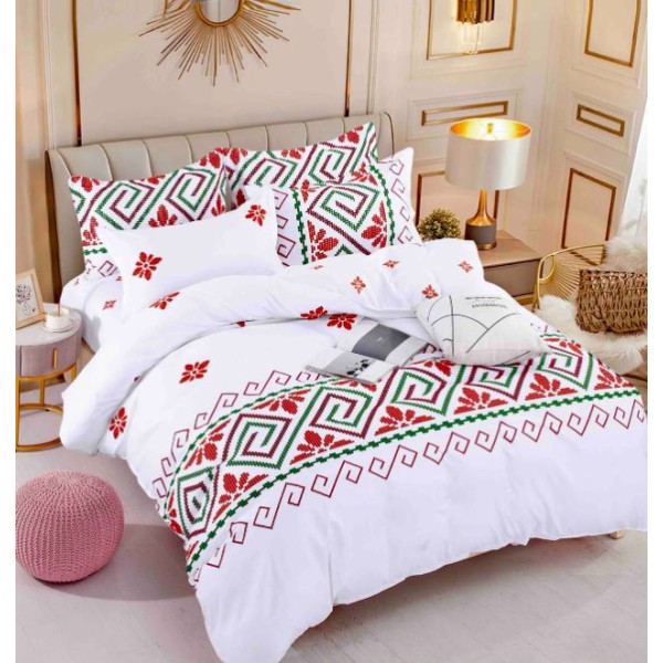 Set Lenjerie Eleganta Finet Din 4 Piese ,Pat 1 Persoana, Cearceaf de pat 155 x 230cm, JK-22 Set Lenjerie Eleganta Finet Din 4 Piese ,Pat 1 Persoana, Cearceaf de pat 155 x 230cm, JK-22