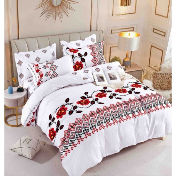 Set Lenjerie Eleganta Finet Din 4 Piese ,Pat 1 Persoana, Cearceaf de pat 155 x 230cm, JK-25 Set Lenjerie Eleganta Finet Din 4 Piese ,Pat 1 Persoana, Cearceaf de pat 155 x 230cm, JK-25