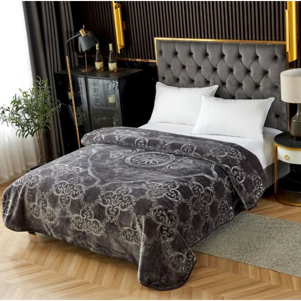 Patura Cocolino grofata, grosa ,dimensiune 160x210CM , pentru pat de 1 persoana, PT15