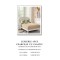 Set Lenjerie Eleganta 6 piese cu elastic din Bumbac Finet, Cearceaf de pat 180x200cm, Pat 2 Persoane, B6038