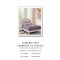 Set Lenjerie Eleganta 6 piese cu elastic din Bumbac Finet, Cearceaf de pat 180x200cm, Pat 2 Persoane, B6039