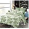 Set Lenjerie Eleganta 6 piese cu elastic din Bumbac Finet, Cearceaf de pat 180x200cm, Pat 2 Persoane, B6042