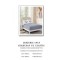 Set Lenjerie Eleganta 6 piese cu elastic din Bumbac Finet, Cearceaf de pat 180x200cm, Pat 2 Persoane, B6043