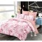 Set Lenjerie Eleganta 6 piese cu elastic din Bumbac Finet, Cearceaf de pat 180x200cm, Pat 2 Persoane, B6053