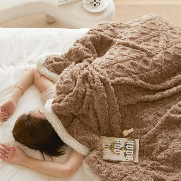 Husa de pat Cocolino si 2 fete de perna, Tricot, Uni, 3 piese, 2 persoane, 180x200cm, HP-07