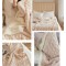 Husa de pat Cocolino si 2 fete de perna, Tricot, Uni, 3 piese, 2 persoane, 180x200cm, HP-13 Husa de pat Cocolino si 2 fete de perna, Tricot, Uni, 3 piese, 2 persoane, 180x200cm, HP-13