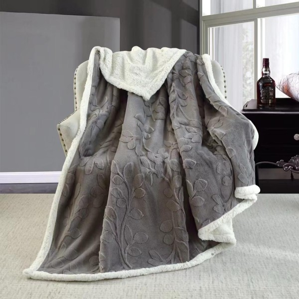 Patura Cocolino pufoasa, cu blanita, 200 x 230cm, pentru 2 persoane, PCC-12
