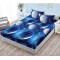 Husa de pat dublu cu elastic si 2 fete de perna 180x200cm, Pat 2 Persoane, HS-6