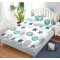 Husa de pat dublu cu elastic si 2 fete de perna 160x200cm, Pat 2 Persoane, H-148
