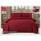 Lenjerie de pat dublu din damasc cu elastic, 4 piese, cearceaf pentru pat 180x200cm, KD-08