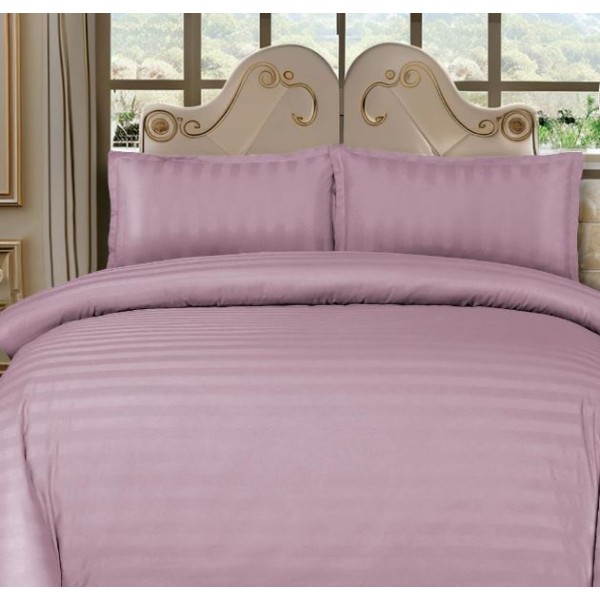 Lenjerie de pat dublu din damasc cu elastic, 4 piese, cearceaf pentru pat 180x200cm, KD-13