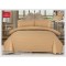 Lenjerie de pat dublu din damasc cu elastic, 4 piese, cearceaf pentru pat 180x200cm, KD-05