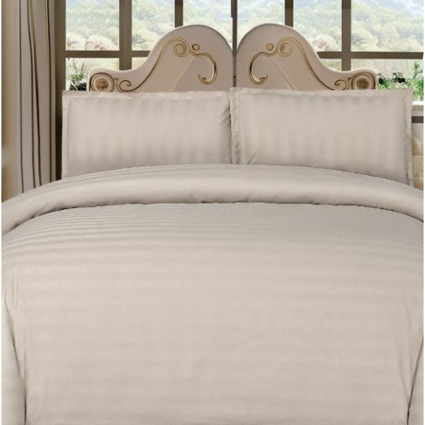 Lenjerie de pat dublu din damasc cu elastic, 4 piese, cearceaf pentru pat 180x200cm, KD-10