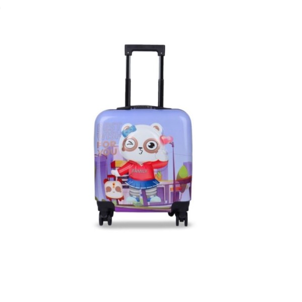 Troler cabina copii cu desene animate 3D de 43 x 36 x 23 cm pentru copii , cu 4 roți, TC-09 Troler cabina copii cu desene animate 3D de 43 x 36 x 23 cm pentru copii , cu 4 roți, TC-09