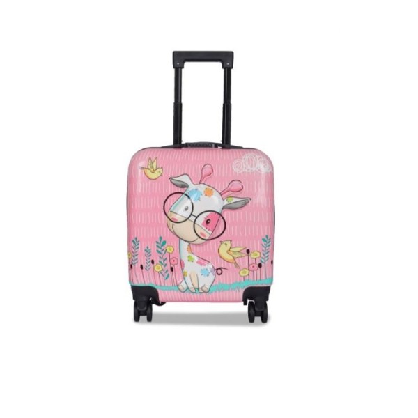 Troler cabina copii cu desene animate 3D de 43 x 36 x 23 cm pentru copii , cu 4 roți, TC-10 Troler cabina copii cu desene animate 3D de 43 x 36 x 23 cm pentru copii , cu 4 roți, TC-10