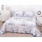 Cuvertura cu DOUĂ FEȚE pentru pat dublu din Bumbac Satinat cu model, Matlasata, 230x250cm, CVT3