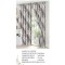 Set Lenjerie Eleganta si 2 Draperii pentru pat dublu din Bumbac Finet compus din 6 piese, Cearceaf de pat 160x230cm, NW15