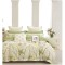 Set Lenjerie Eleganta pentru pat dublu din Bumbac Finet compus din 6 piese, Cearceaf de pat cu elastic 180x200cm+25cm, NW35