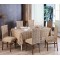 Set 6 huse elastice pentru scaune, Universal, model Jacquard, SCU3