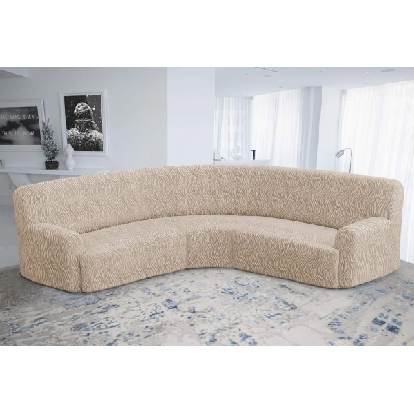 Husa elastica pentru coltar, fara volanas, model Jacquard, SCU22 Husa elastica pentru coltar, fara volanas, model Jacquard, SCU22