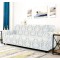 Husa elastica pentru canapea 3 locuri, fara volane, model Jacquard, SCU30