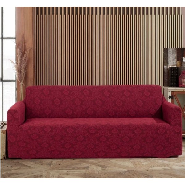 Husa elastica pentru canapea 3 locuri, fara volanas, model Jacquard, SCU31 Husa elastica pentru canapea 3 locuri, fara volanas, model Jacquard, SCU31