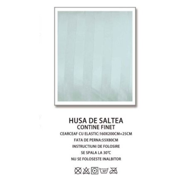 Husa de pat tip Damasc cu Elastic cu 2 fete de perna,Primavara, 160x200 cm+25cm, EE142 Husa de pat tip Damasc cu Elastic cu 2 fete de perna,Primavara, 160x200 cm+25cm, EE142