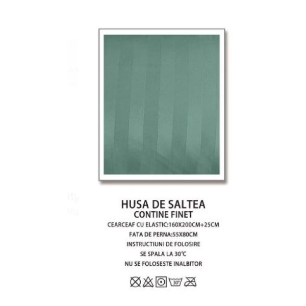 Husa de pat tip Damasc cu Elastic cu 2 fete de perna,Primavara, 160x200 cm+25cm, EE108 Husa de pat tip Damasc cu Elastic cu 2 fete de perna,Primavara, 160x200 cm+25cm, EE108