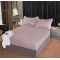 Husa de pat tip Damasc cu Elastic cu 2 fete de perna,Primavara, 160x200 cm+25cm, EE056