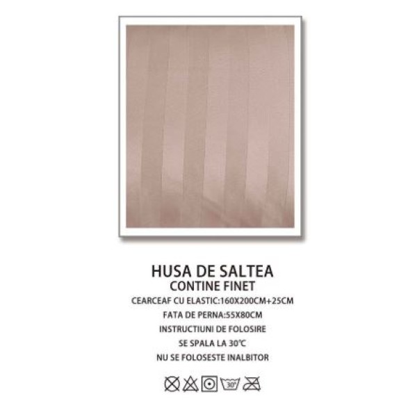Husa de pat tip Damasc cu Elastic cu 2 fete de perna,Primavara, 160x200 cm+25cm, EE156 Husa de pat tip Damasc cu Elastic cu 2 fete de perna,Primavara, 160x200 cm+25cm, EE156