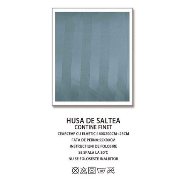 Husa de pat tip Damasc cu Elastic cu 2 fete de perna,Primavara, 160x200 cm+25cm, EE110 Husa de pat tip Damasc cu Elastic cu 2 fete de perna,Primavara, 160x200 cm+25cm, EE110