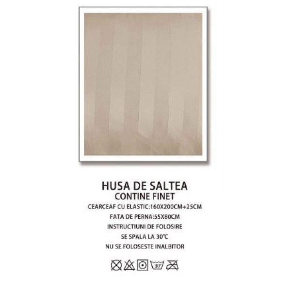 Husa de pat tip Damasc cu Elastic cu 2 fete de perna,Primavara, 160x200 cm+25cm, EE130 Husa de pat tip Damasc cu Elastic cu 2 fete de perna,Primavara, 160x200 cm+25cm, EE130