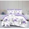Set Lenjerie Eleganta pentru pat dublu din Bumbac Finet compus din 8 piese, Cearceaf de pat 220x240cm, SNH32