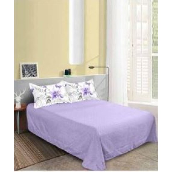Set Lenjerie Eleganta pentru pat dublu din Bumbac Finet compus din 8 piese, Cearceaf de pat 220x240cm, SNH32