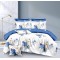 Set Lenjerie Eleganta pentru pat dublu din Bumbac Finet compus din 8 piese, Cearceaf de pat 220x240cm, SNH36