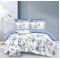 Set Lenjerie Eleganta pentru pat dublu din Bumbac Finet compus din 8 piese, Cearceaf de pat 220x240cm, SNH37