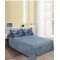 Set Lenjerie Eleganta pentru pat dublu din Bumbac Finet compus din 8 piese, Cearceaf de pat 220x240cm, SNH47