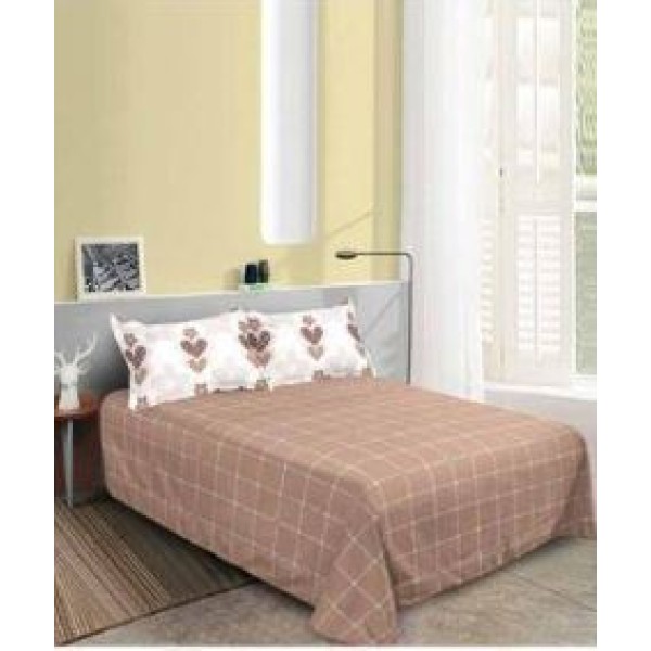 Set Lenjerie Eleganta pentru pat dublu din Bumbac Finet compus din 8 piese, Cearceaf de pat 220x240cm, SNH50